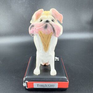 Twisted Whiskers Tough Guy Dog Figurine Because Life Can Be Ruff Resin Figure